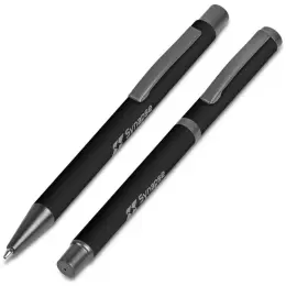 Omega Ball Pen & Rollerball Set Branded